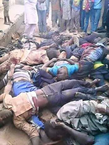 members of the Movement ,massacred by Nigerian Army